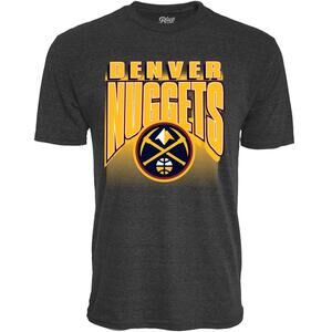 Blue 84 Nba Unisex Adult Nba Tri Blend T Shirt Starters Black